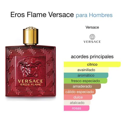 notas versace eros flame|eros flame refill.